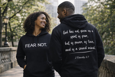 FAITH OVER FEAR. LIGHT OVER DARKNESS.