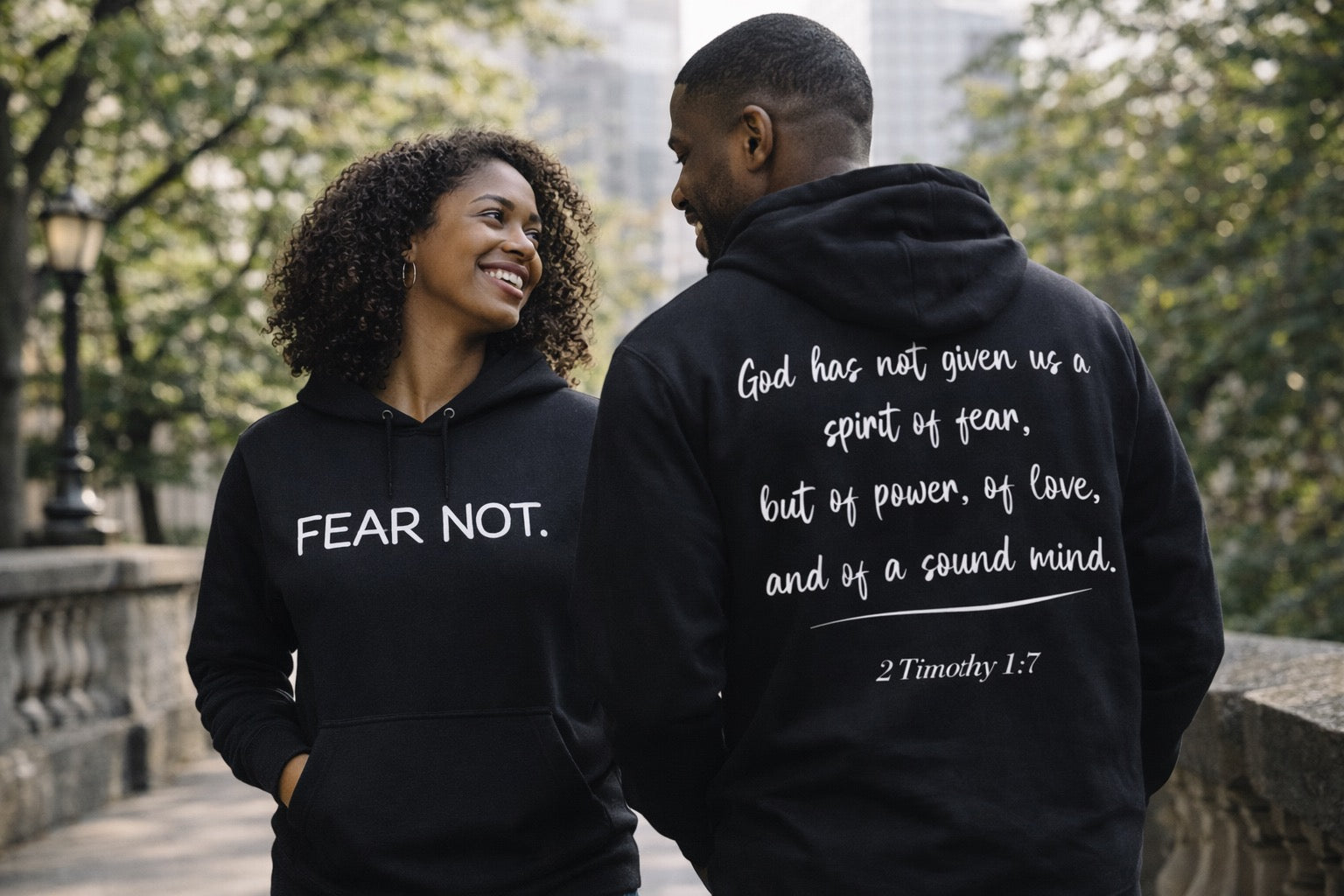 FAITH OVER FEAR. LIGHT OVER DARKNESS.