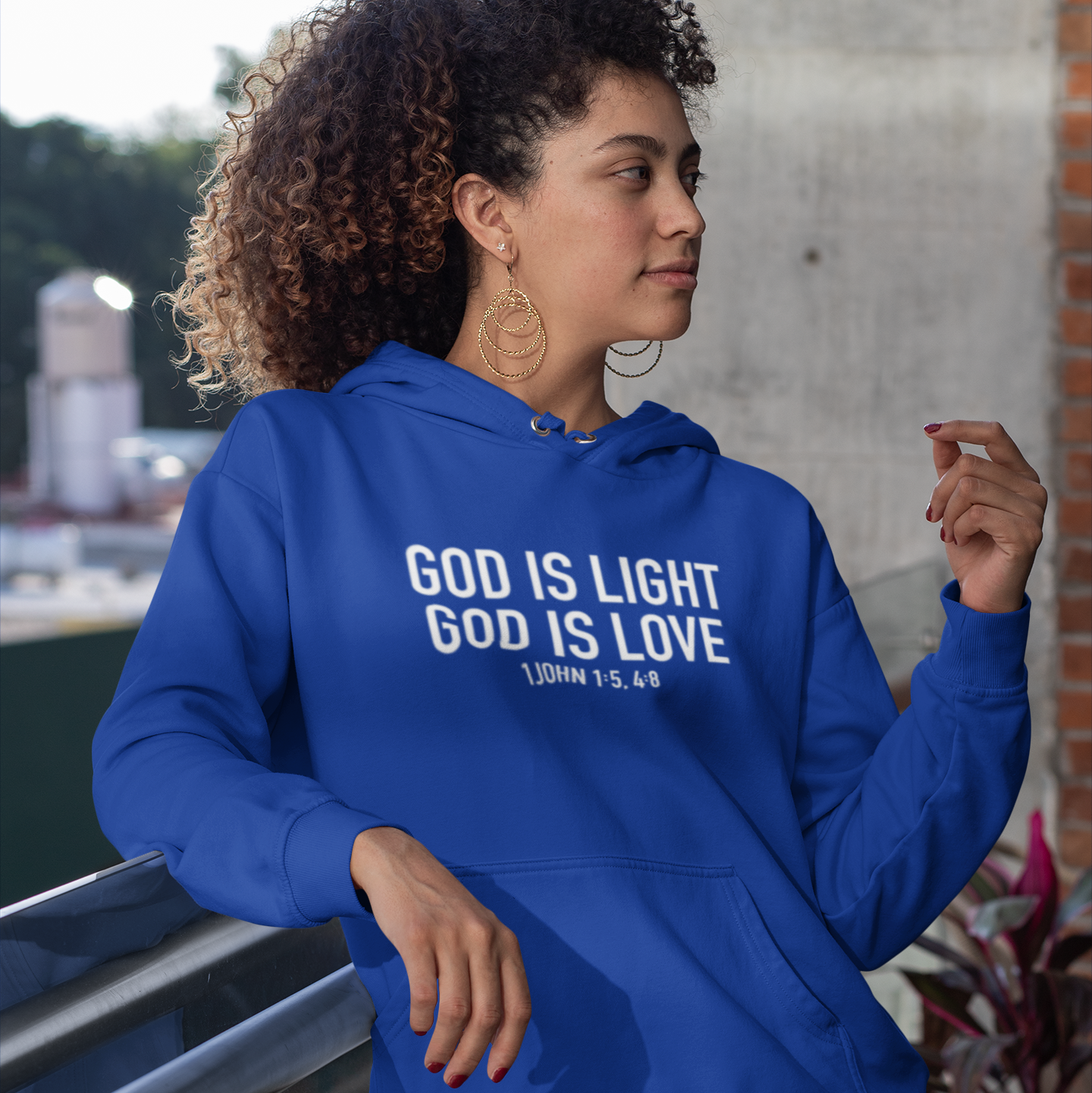 God Is Love God Is Light Hoodie