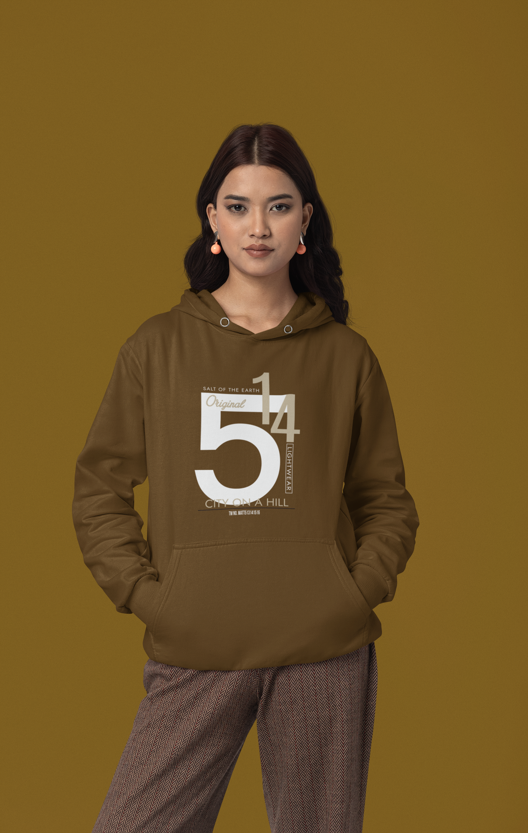 Brown 514 Hoodie
