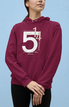 Burgundy 514 Hoodie