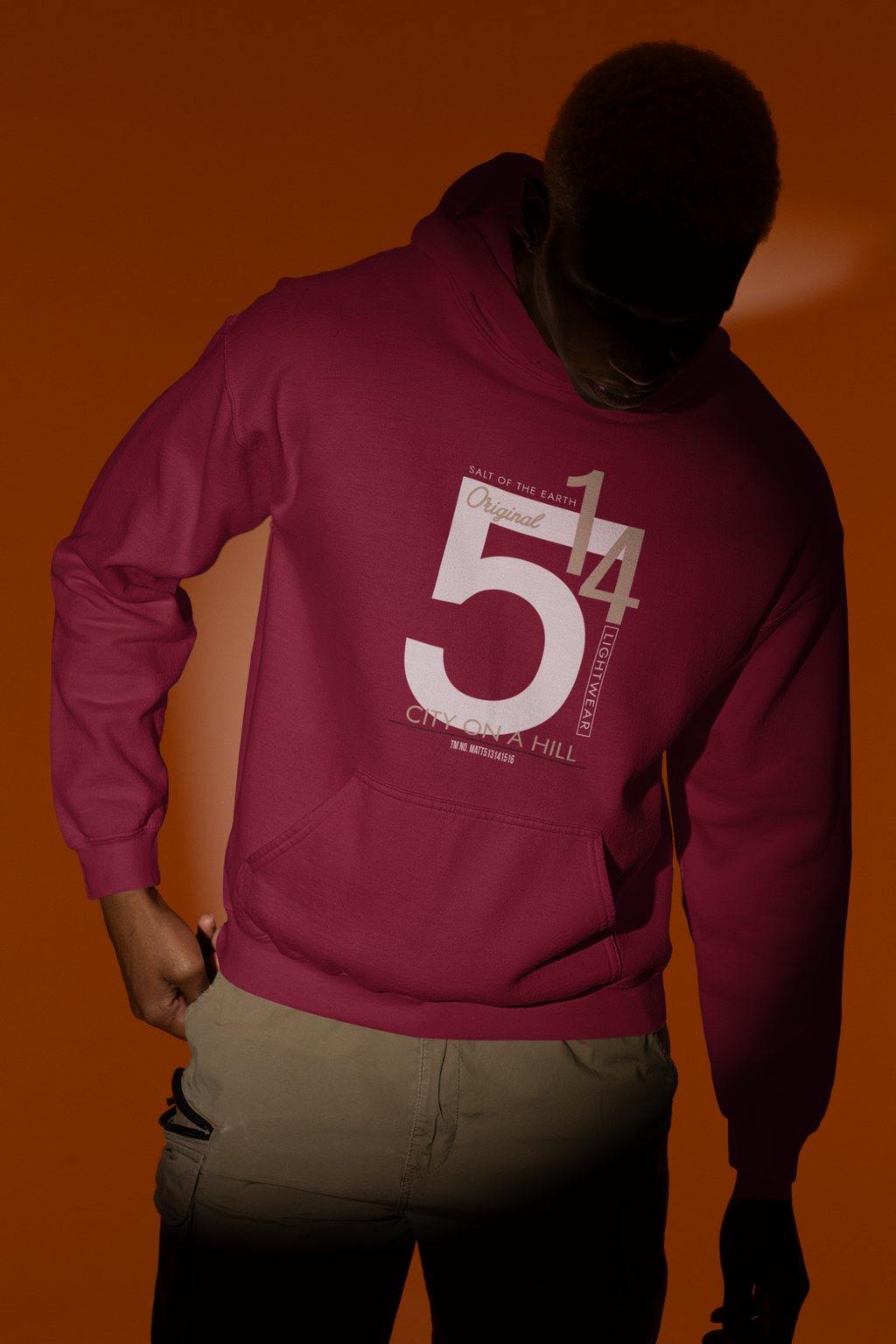 Burgundy 514 Hoodie